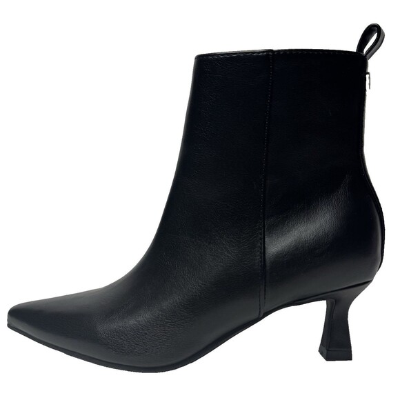 Unisa Womens Size 5.5 Black Boots Unyiley-R Pointed Toe Kitten Heel Ankle Bootie - Picture 1 of 10